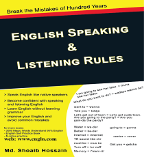 English Speaking & Listening Rules